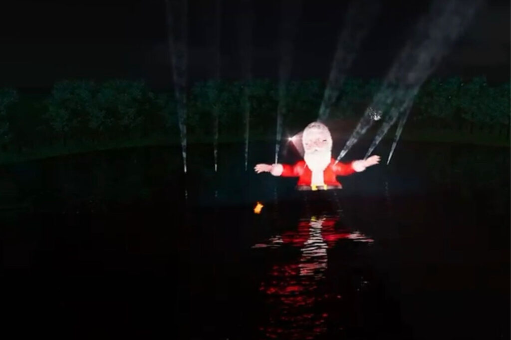 Show das Águas estreia no Natal Encanto e promete emocionar em Itajaí