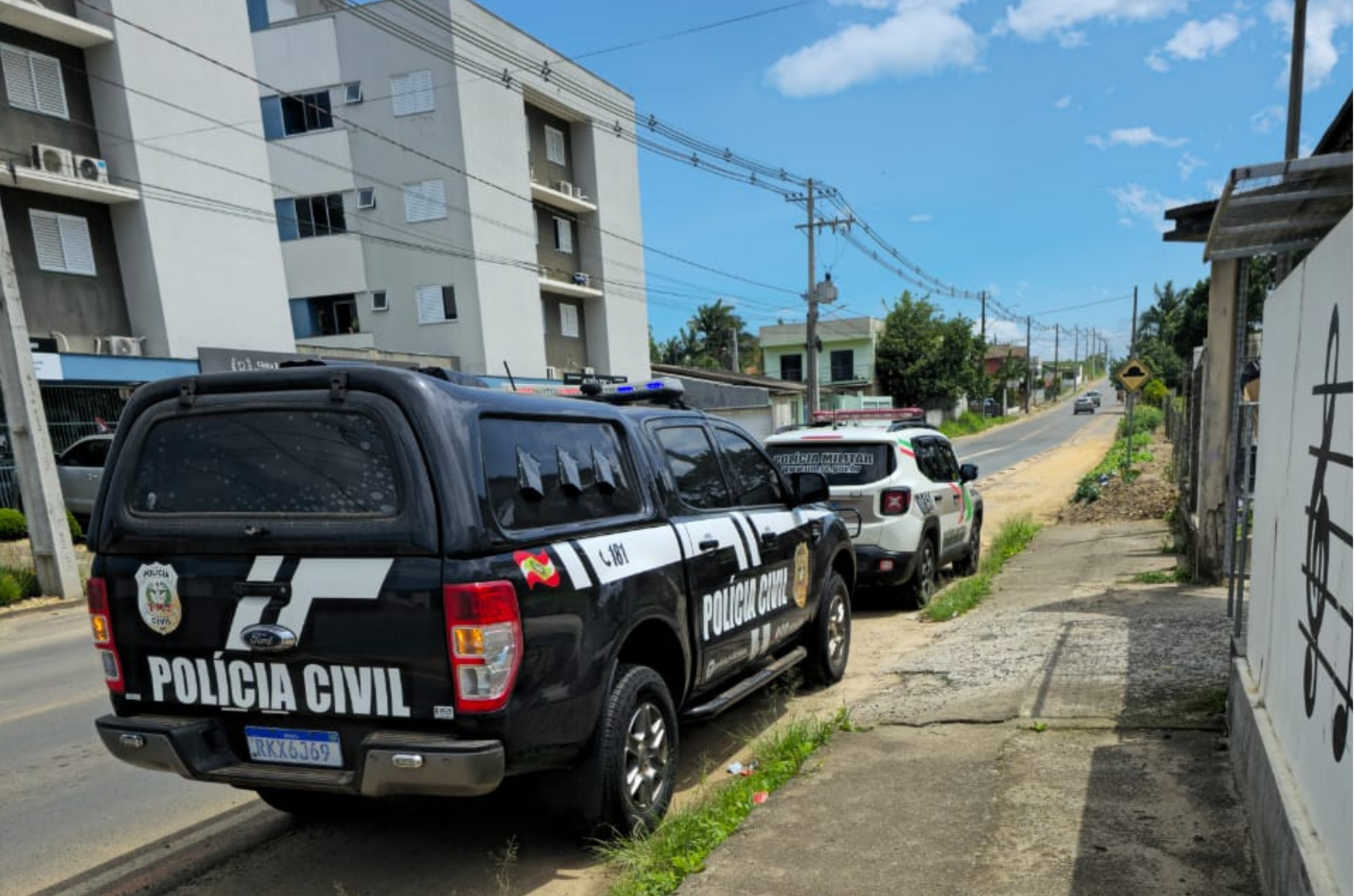 Suspeito é preso em flagrante durante operação policial em Turvo