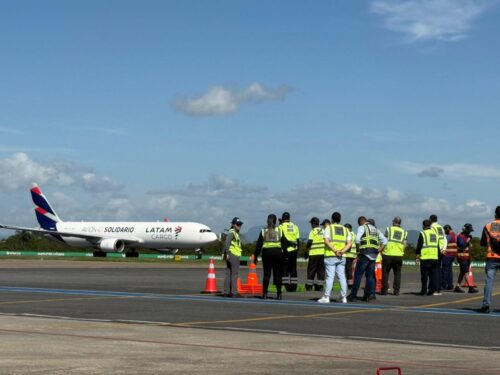 Operação cargueira internacional é inaugurada no Aeroporto de Navegantes