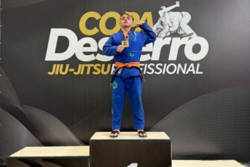 Atleta de 11 anos de São José vence Copa Desterro de Jiu-Jitsu