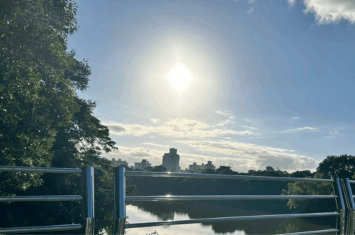 Calor predomina em Santa Catarina, mas Defesa Civil alerta para temporais a partir de quarta (28)