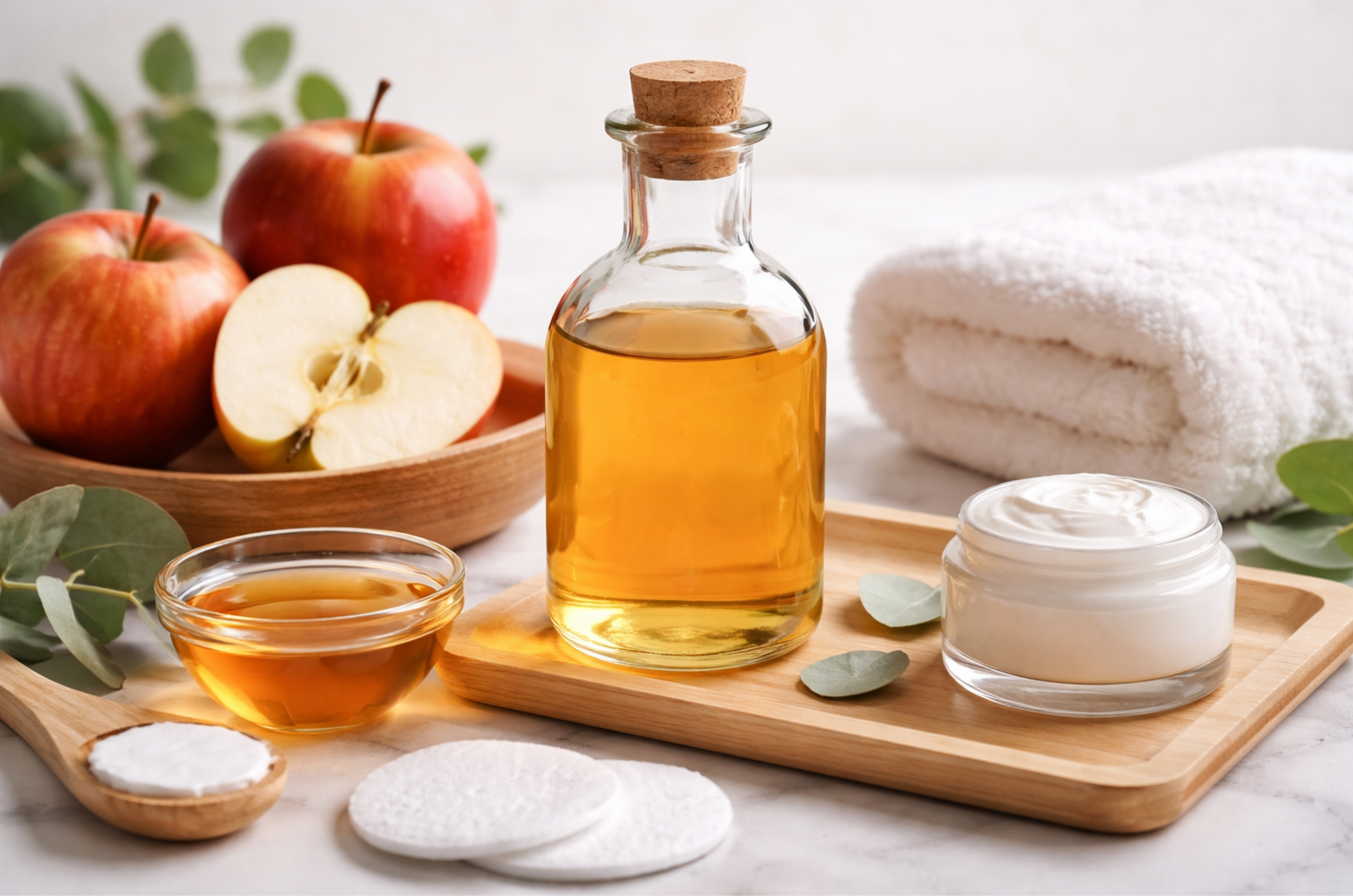 Como usar vinagre de maçã no rosto sem prejudicar a saúde da pele