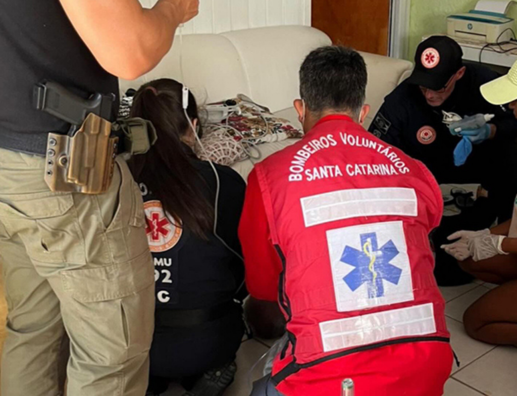 Dois homens morrem após paradas cardiorrespiratórias no Sul de SC em 24 horas. Foto: Divulgação/CBMSC