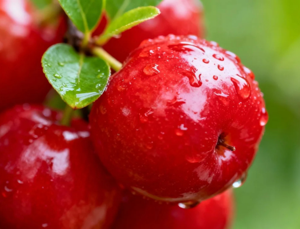 Acerola: fruto pequeno que fortalece a imunidade e a saúde da pele