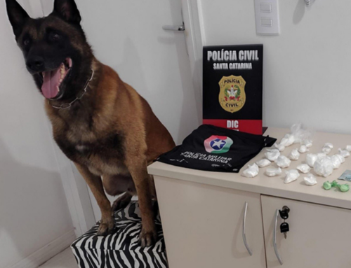 Lavação de veículos é alvo de operação policial e homem é preso por tráfico em Laguna