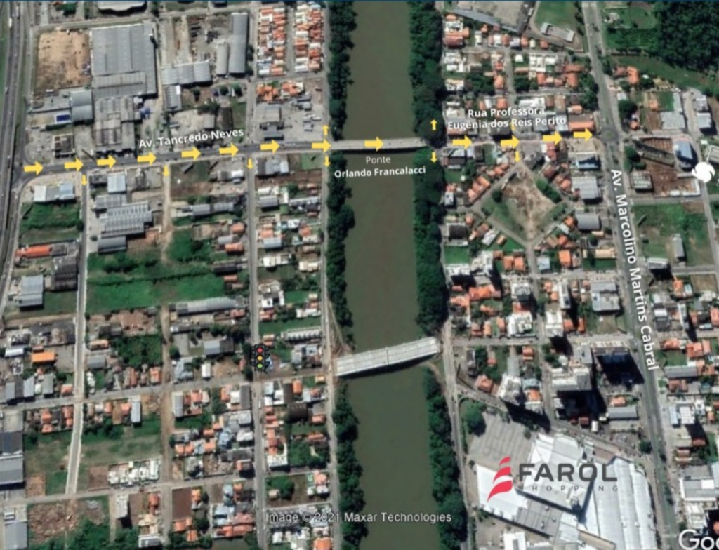 Prefeitura estuda reverter sentido da Avenida Tancredo Neves em Tubarão