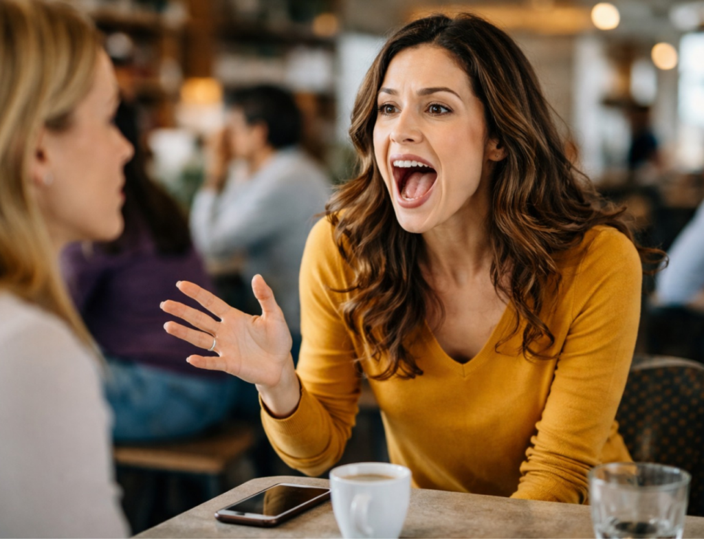 O que significa quando uma pessoa fala alto o tempo todo