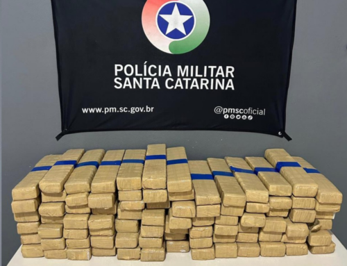 PM apreende mais de 70 quilos de maconha em Tubarão