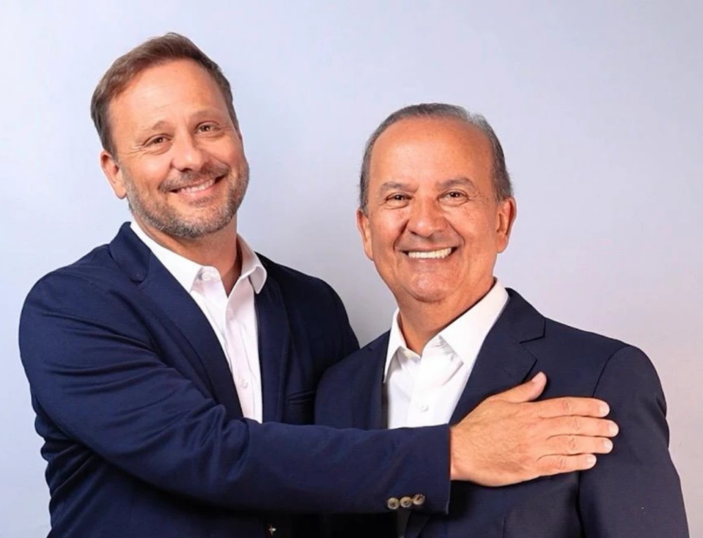 Jorginho Mello anuncia Adriano Silva como pré-candidato a vice-governador