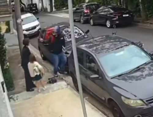 Mulher de Pedro Bial é assaltada enquanto caminhava com a filha de 6 anos