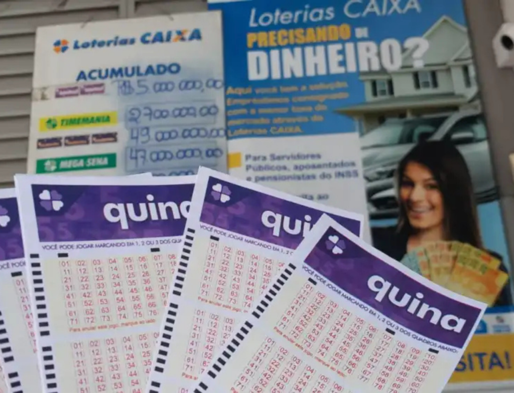 Quina acumula e prêmio do próximo concurso chega a R$ 13,7 milhões