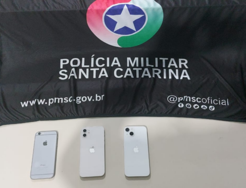 Polícia recupera iPhones furtados de comércio e prende suspeito por receptação