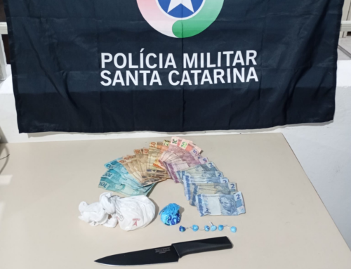 Polícia Militar prende homem por tráfico, embriaguez e corrupção ativa