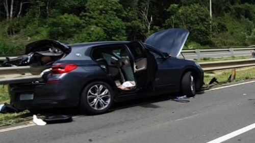 Criança morre em acidente na BR-376 ao retornar de SC com a família