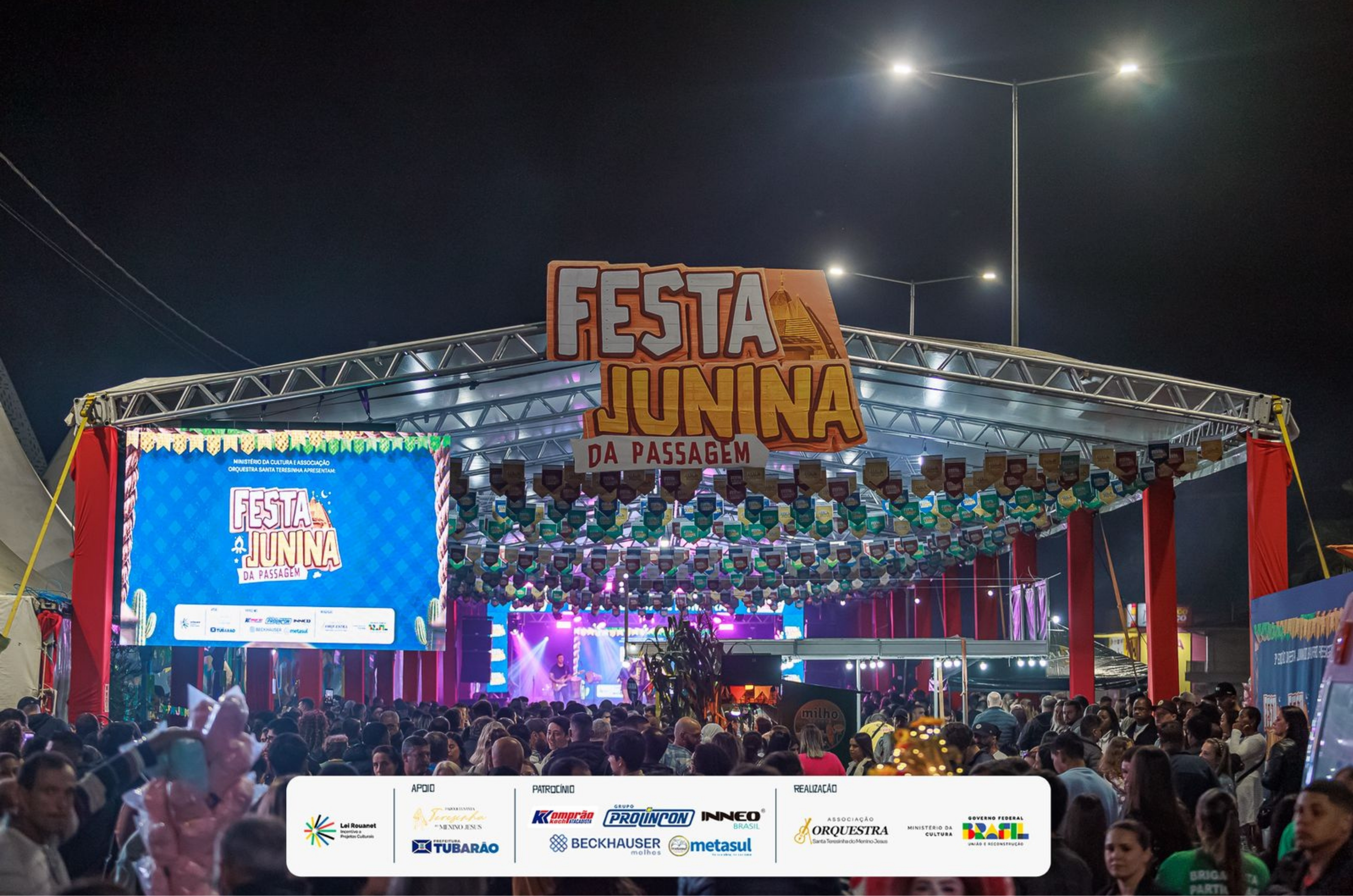 Festa Junina da Passagem confirma 11 dias de atrações em junho deste ano