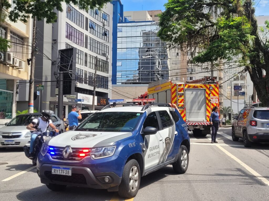 Idosa é atropelada na região central de Florianópolis e levada ao hospital