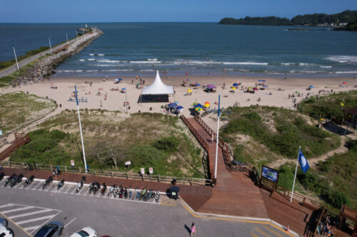Itajaí lança sistema digital com informações para uso seguro das praias