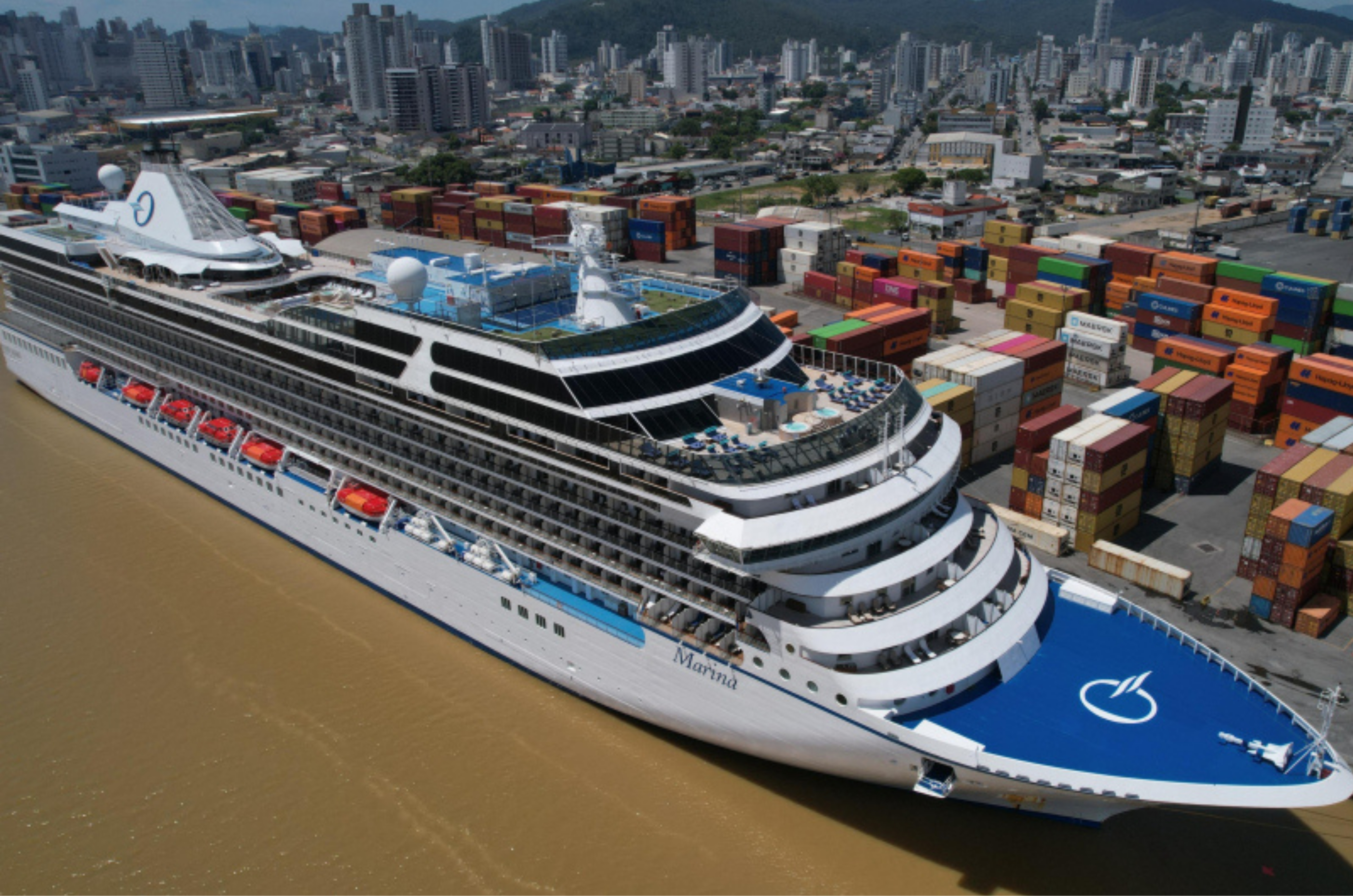 Itajaí vira porta de entrada do Brasil para cruzeiros internacionais