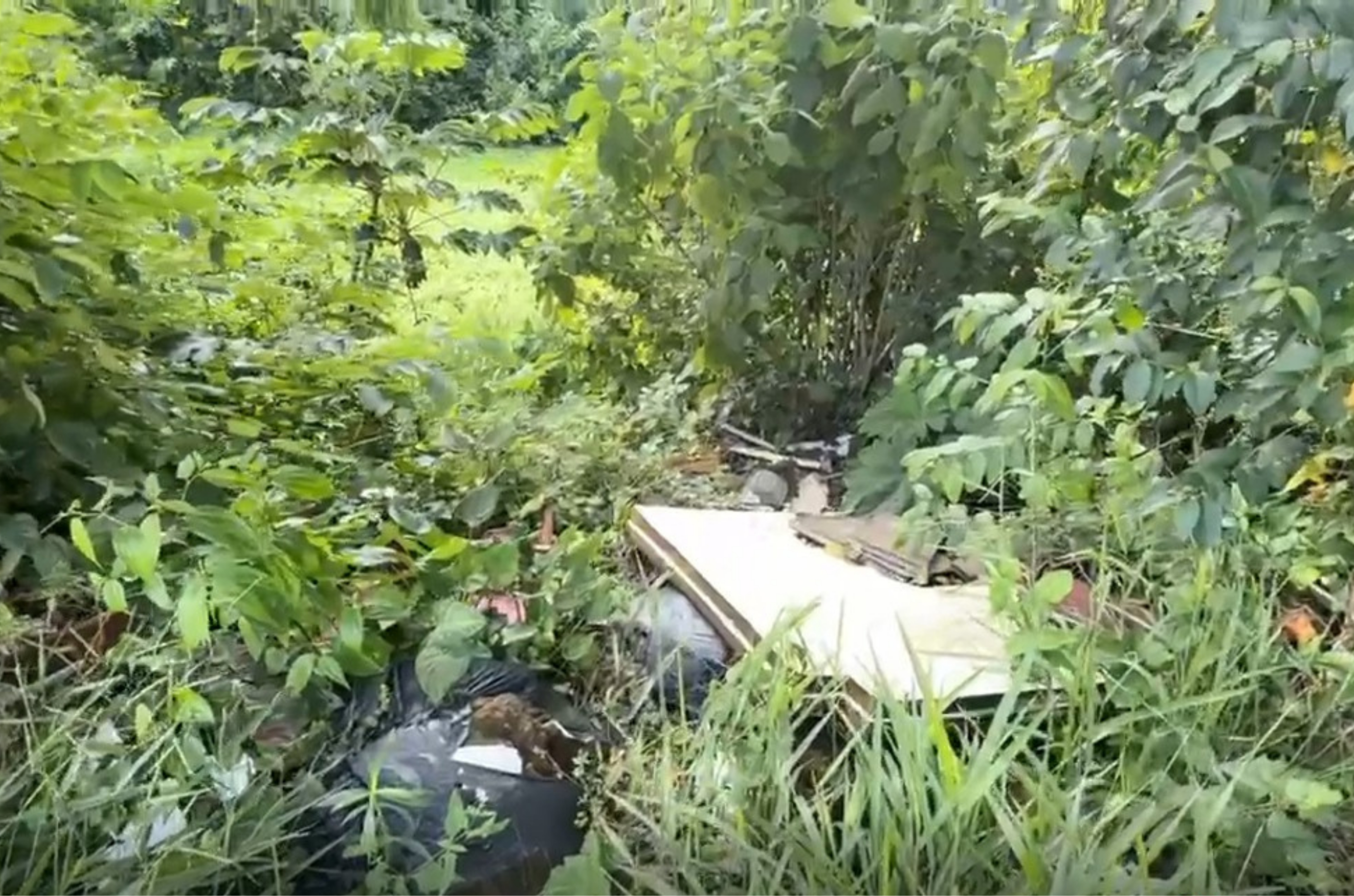 VÍDEO: Lixo segue acumulado às margens do Rio da Madre após obra da ponte do Campestre