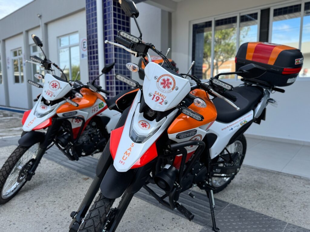 Motolâncias do SAMU já realizam mais de 30 atendimentos em Florianópolis