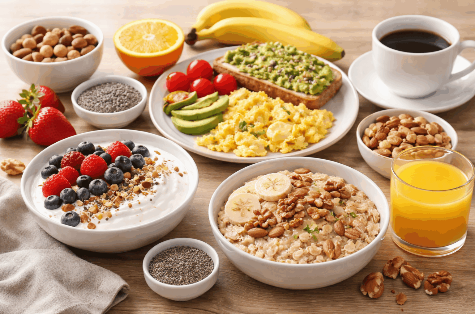 O que comer no café da manhã para ter mais energia e controlar a fome ...