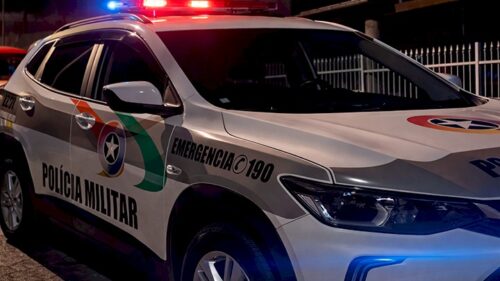 PM prende suspeito de furto durante a madrugada em São José