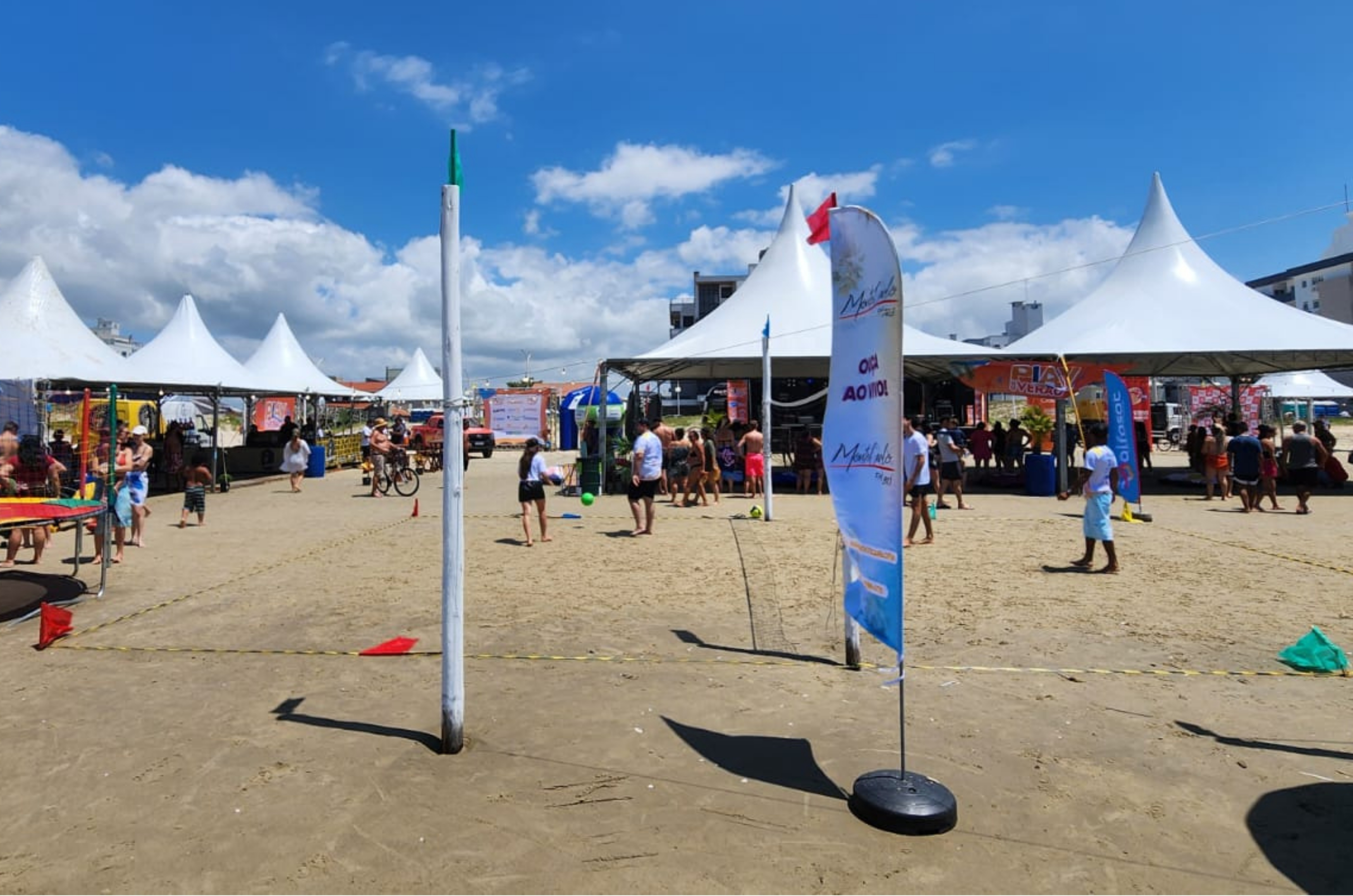 Play no Verão 2026 leva esporte, música e luau a Balneário Rincão neste sábado (24)