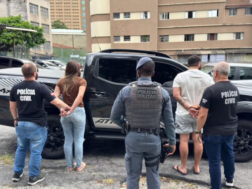 Polícia Civil prende casal suspeito de aplicar golpes de consórcio em Palhoça