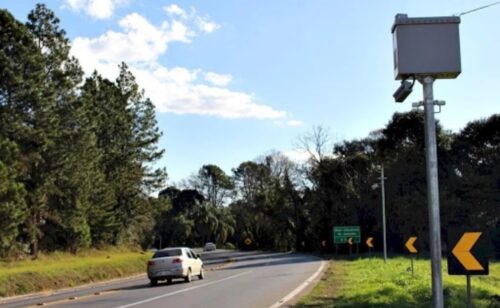 Radares são retirados temporariamente das rodovias federais de SC