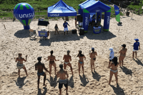 Verão UniSul promove ações gratuitas de saúde e educação nas praias de Santa Catarina
