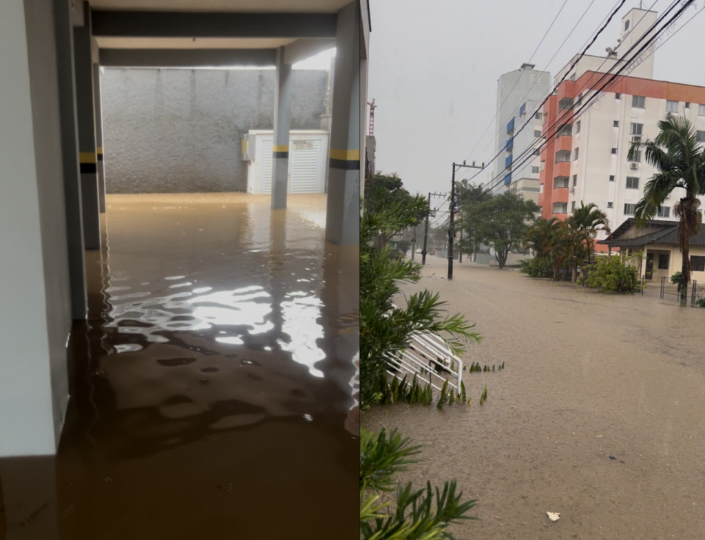 Temporal causa alagamentos em diversos bairros de Criciúma e gera desabafo de autoridades