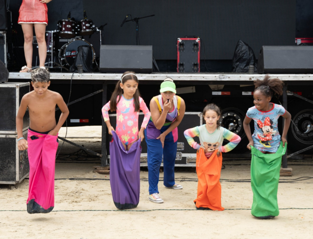 Play no Verão terá espaço kids com atividades recreativas