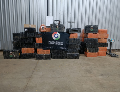 Polícia Militar apreende quase 2 toneladas de maconha em Pinhalzinho