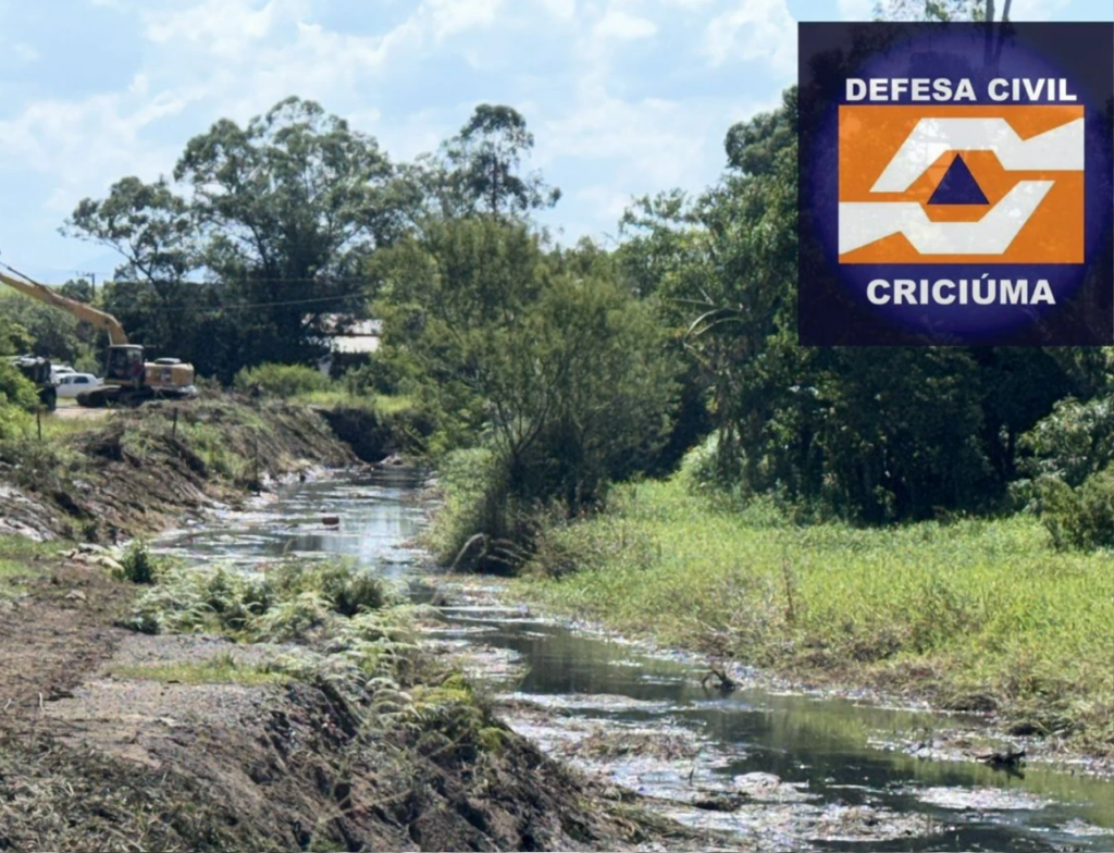 Defesa Civil de Criciúma alerta para descarte irregular de lixo em área de risco