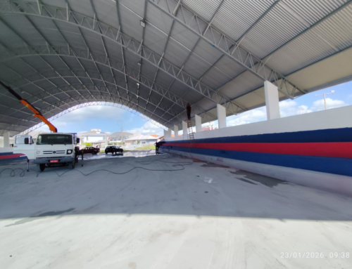 Vandalismo atinge quadra do bairro Turimar às vésperas da entrega