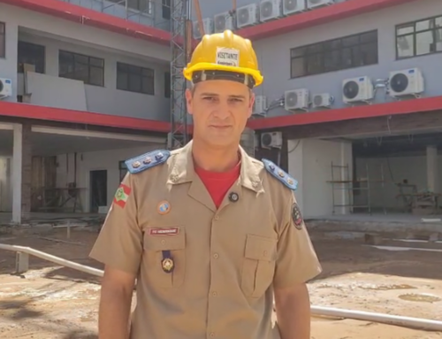 Nova sede dos Bombeiros de Criciúma entra na fase final e deve ser entregue em abril