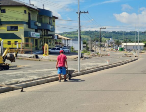 Obras da Avenida Porfírio Feltrin atingem 20,5% em Siderópolis
