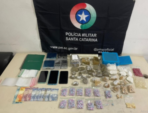 Polícia prende três por tráfico de drogas em Balneário Gaivota