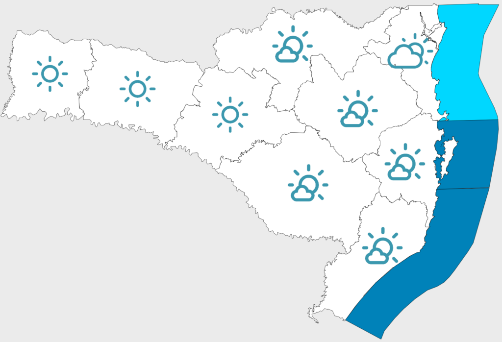 Calor intenso persiste em SC até sábado e eleva risco à saúde