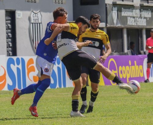 Criciúma goleia Canaã e se recupera na Copa SP de futebol Jr.