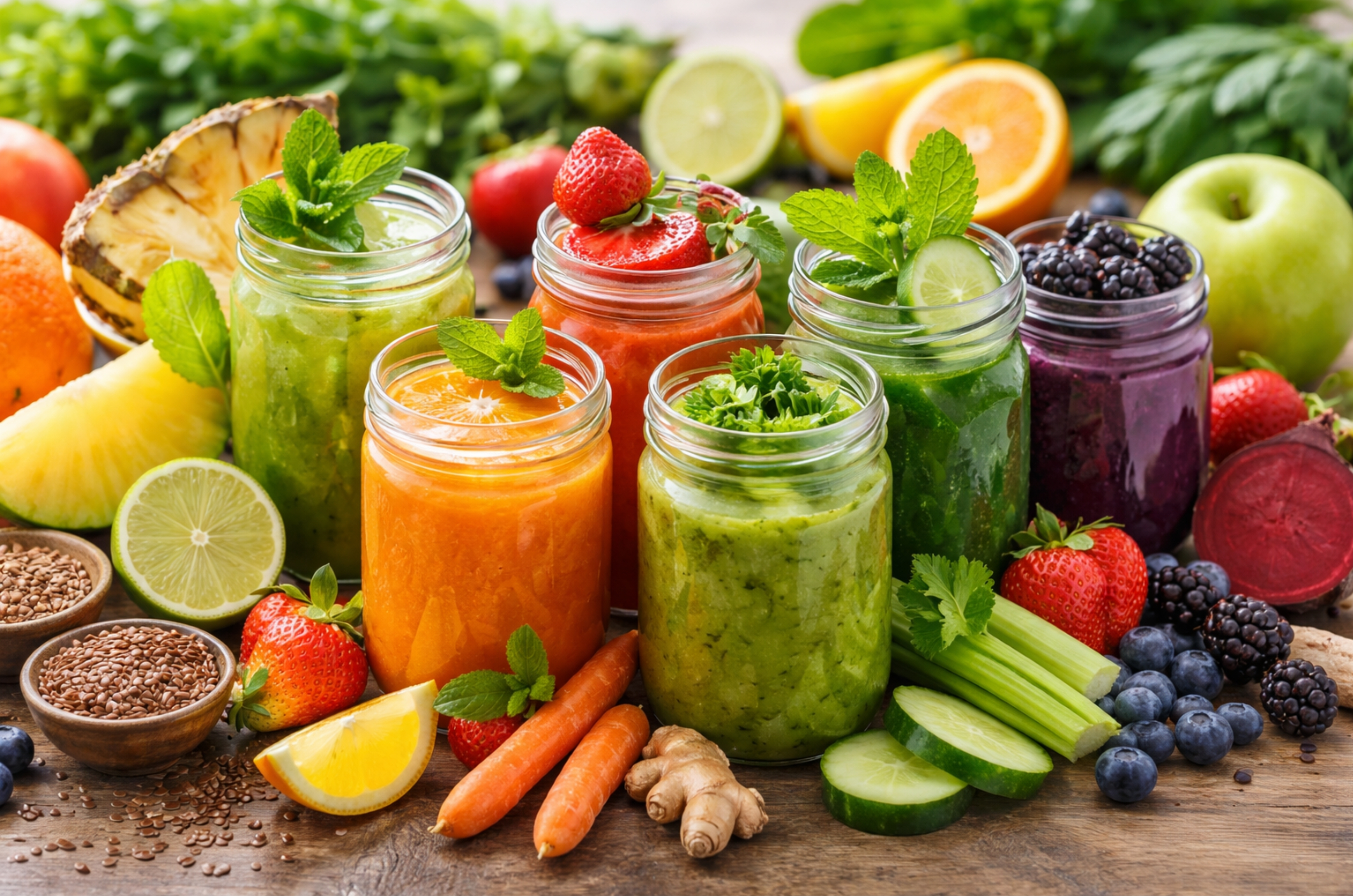 10 sucos detox para recuperar o corpo após o Carnaval