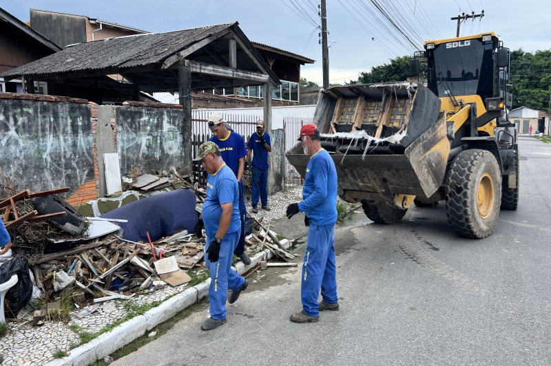 Novo mutirão de limpeza será promovido nesta semana em Itajaí