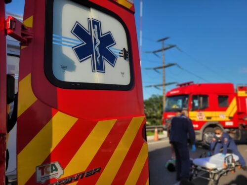 Acidentes travam a Via Expressa na Grande Florianópolis nesta sexta-feira