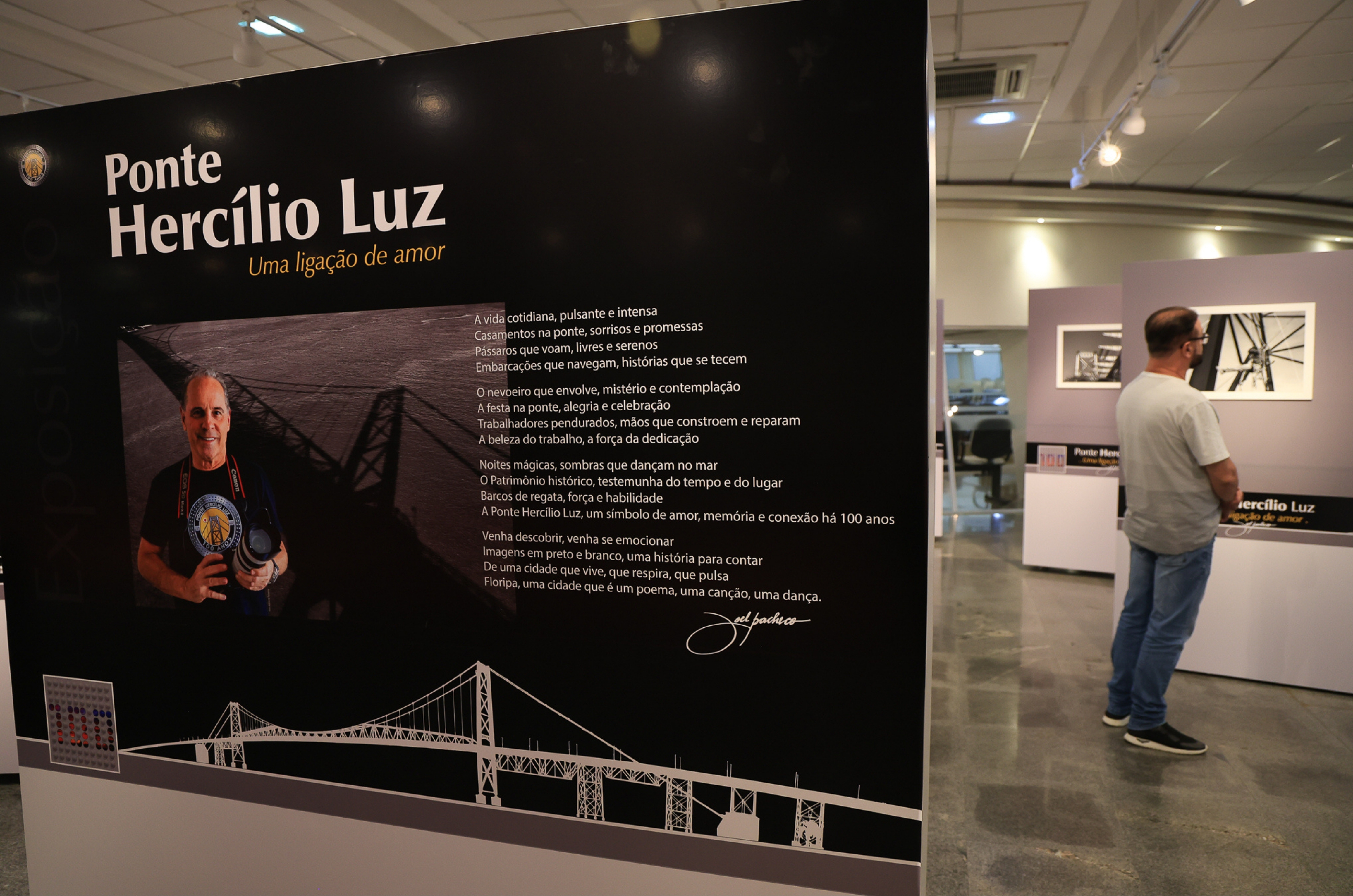 Alesc inicia celebrações dos 100 anos da Ponte Hercílio Luz