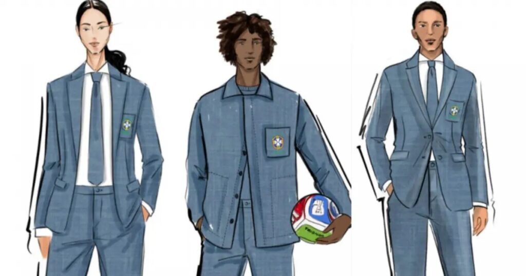 CBF apresenta uniforme social da Seleção para 2026
