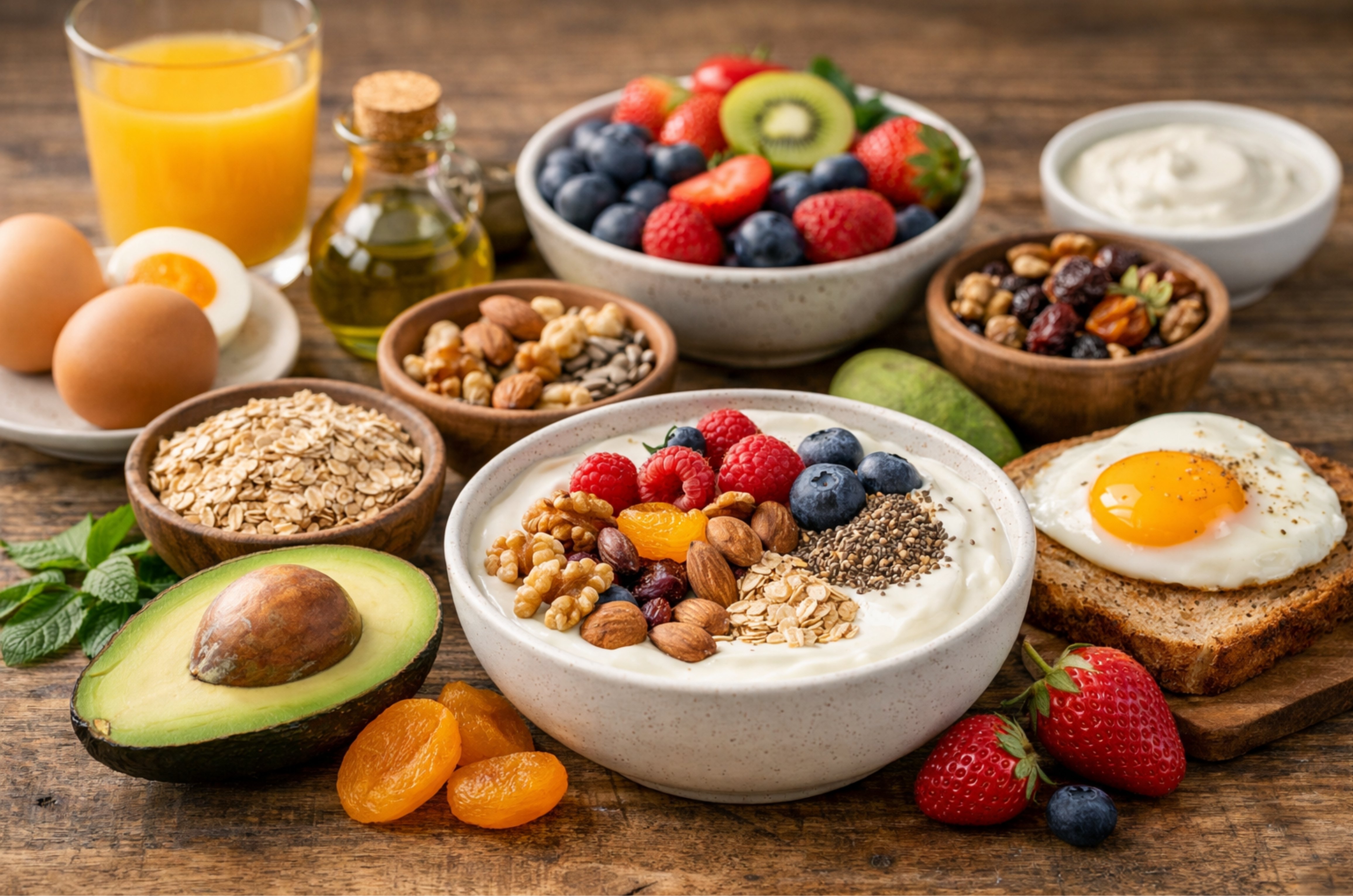 Café da manhã nutritivo ajuda a controlar o peso e melhora o metabolismo