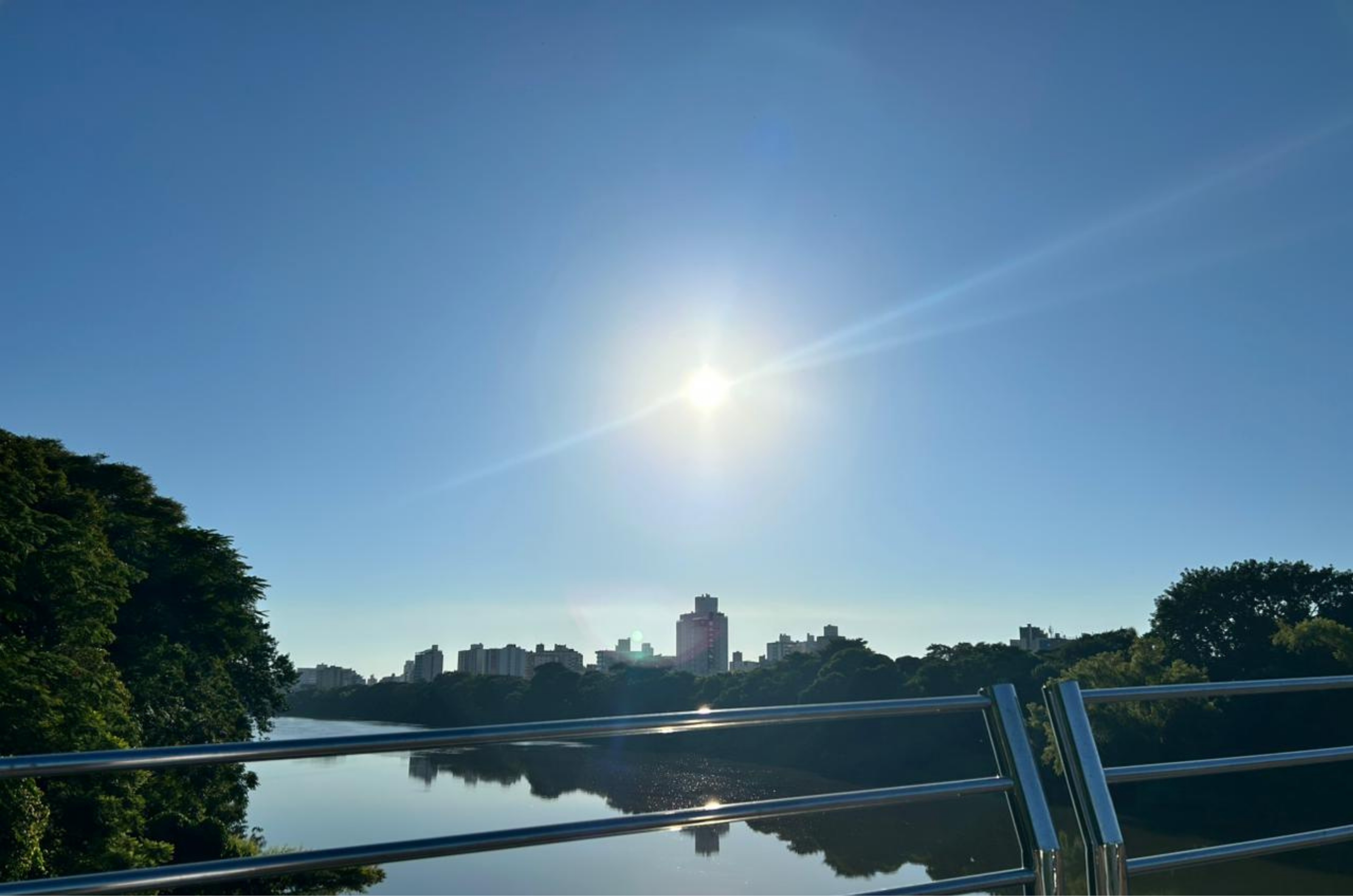 Calor intenso e risco de temporais marcam esta quarta-feira em Santa Catarina