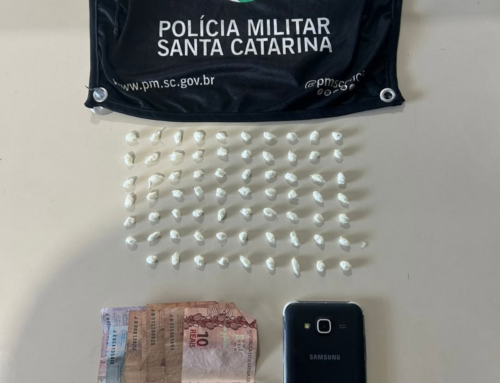 Polícia Militar prende homem por tráfico de drogas em Tubarão