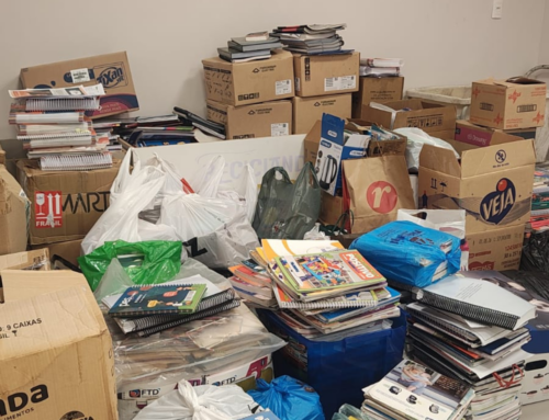 Projeto Reciclando o Saber arrecada 6 toneladas de materiais escolares em Tubarão