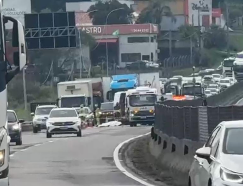 Motociclista morre em acidente na BR-101 em Pescaria Brava